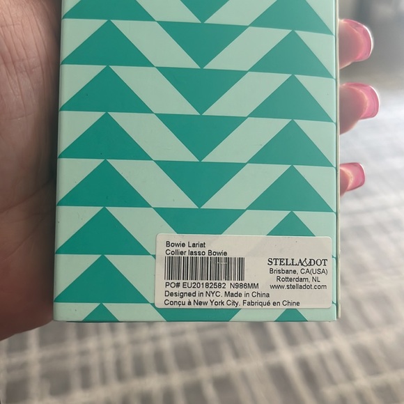 Stella & Dot Bowie Lariat Necklace NWT - Picture 5 of 5